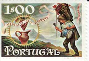 Wine stamp from Portugal