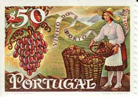 Wine stamp from Porgugal